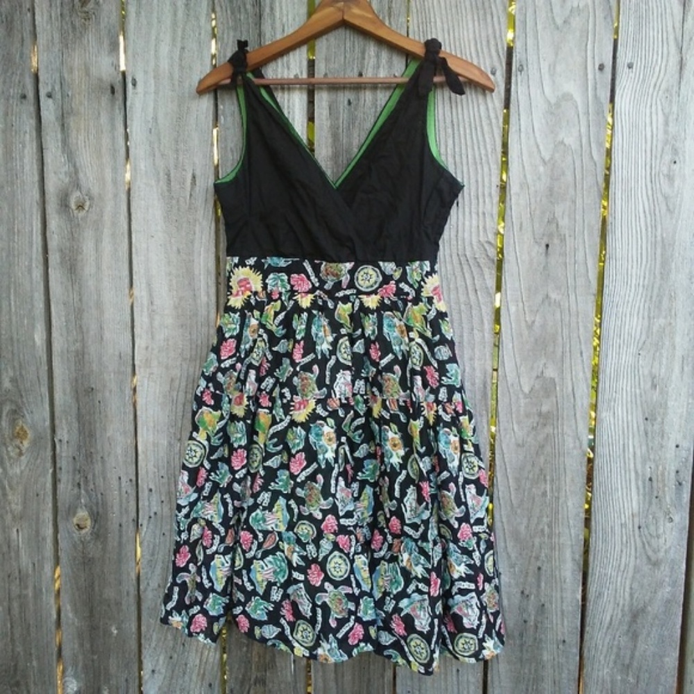 Anthropologie Maeve Polynesia Greetings Dress - Picture 2 of 8